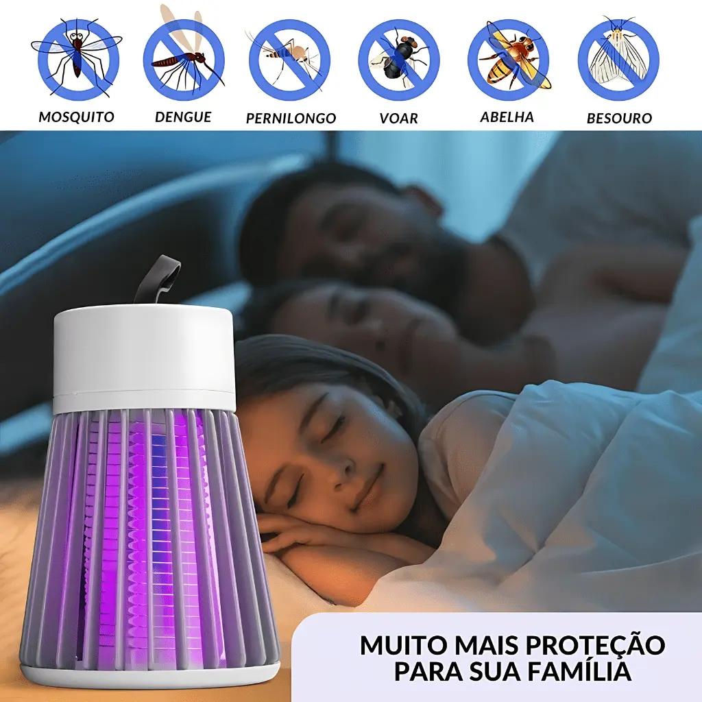 Lâmpada-Elétrica-Mata-Mosquitos-USB-diversos-mosquitos